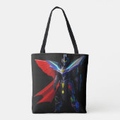 Vibrant Knight Tote Bag (Achterkant)