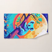 Vibrant Koala Moon Bad Handdoek (Handdoek)