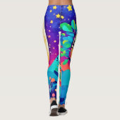 Vibrant Koala Moon Leggings (Achterkant)