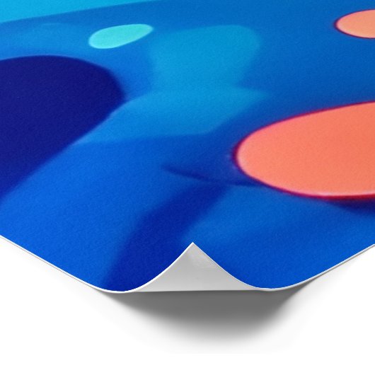 Vibrant Koala Moon Poster (Hoek)