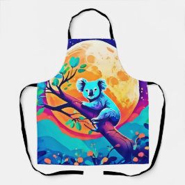 Vibrant Koala Moon Schort