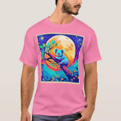 Vibrant Koala Moon T-shirt (Voorkant)