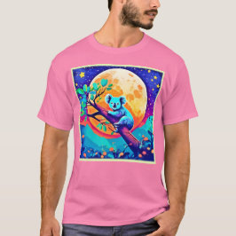 Vibrant Koala Moon T-shirt