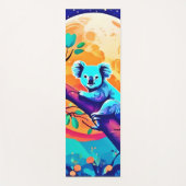 Vibrant Koala Moon Yogamat (Voorkant)