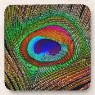 Vibrant koperen doezelaar drankjes onderzetter