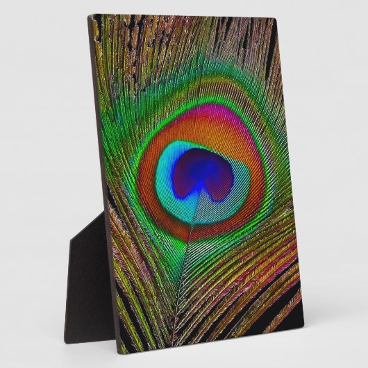 Vibrant koperen doezelaar fotoplaat (Zijkant)