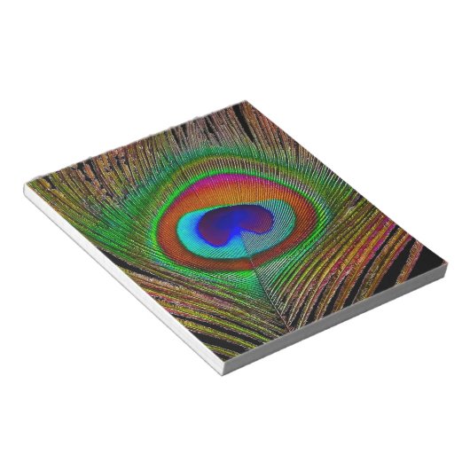 Vibrant koperen doezelaar notitieblok (Schuin)