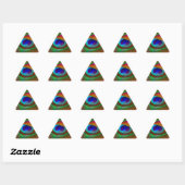 Vibrant koperen doezelaar sticker (Vel)