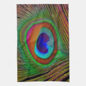 Vibrant koperen doezelaar theedoek (Verticaal)