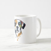 Vibrant Lab Pop Art Koffiemok (Voorkant rechts)