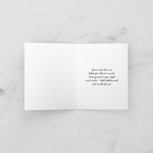 Vibrant Lady Slipper Flower Photography  Notitiekaartje (Binnen)