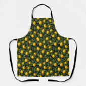Vibrant Lemon Citrus Tree Pattern Schort (Voorkant)