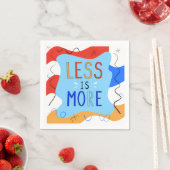 Vibrant "Less Is More" Abstract Graphic Servet (Insitu)