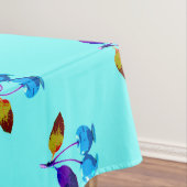 Vibrant lichtblauwe kersen tafelkleed (Voorbeeld)