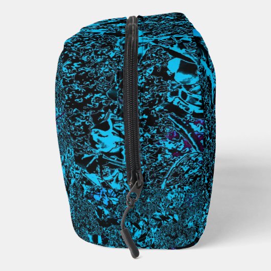 Vibrant Light Blue Monogram Toiletry Bag Toilettasje (Rechts)