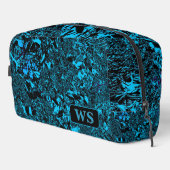 Vibrant Light Blue  Monogram Toiletry Bag Toilettasje (Rechterhoek)
