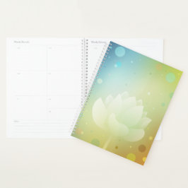 Vibrant Lotus Hardcover Planner