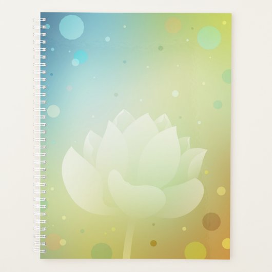 Vibrant Lotus Hardcover Planner (Voorkant)
