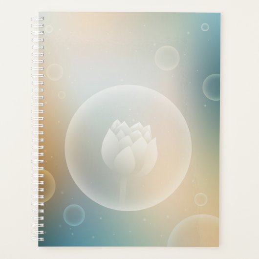 Vibrant Lotus Hardcover Planner (Voorkant)