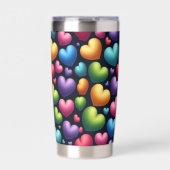 Vibrant Love Geïsoleerde Drinkbeker (Voorkant)