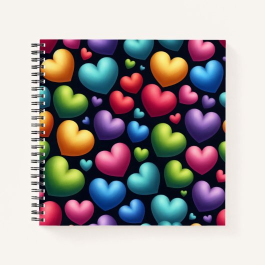 Vibrant Love Notitieboek (Voorkant)