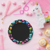 Vibrant Love Papieren Bordje (Feest)