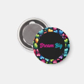 Vibrant Love (personalized) Magneet (Voorkant / Achterkant)
