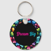 Vibrant Love (personalized) Sleutelhanger (Voorkant)