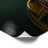 Vibrant Macaw Parrot Close-Up Fine Art Photo Perfect Poster (Hoek)