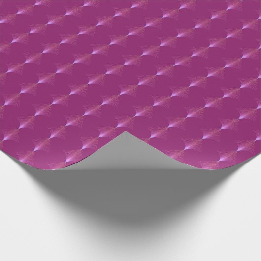 Vibrant Magenta Gift Wrap Cadeaupapier (Hoek)