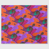 Vibrant Majesty Wrapping Paper Cadeaupapier (Vlak)