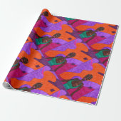 Vibrant Majesty Wrapping Paper Cadeaupapier (Uitgerold)