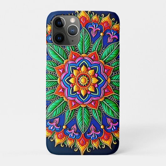 Vibrant Mandala Artistry Case-Mate iPhone Case (Achterkant)