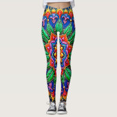 Vibrant Mandala Artistry Leggings (Voorkant)