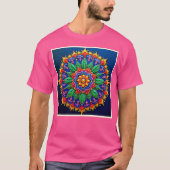 Vibrant Mandala Artistry T-shirt (Voorkant)
