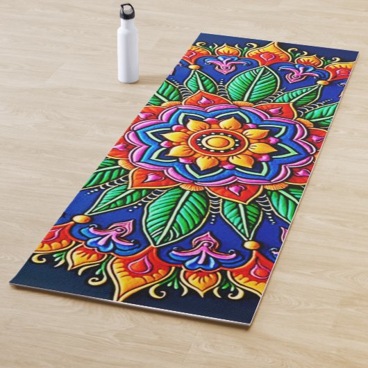 Vibrant Mandala Artistry Yogamat (In situ)