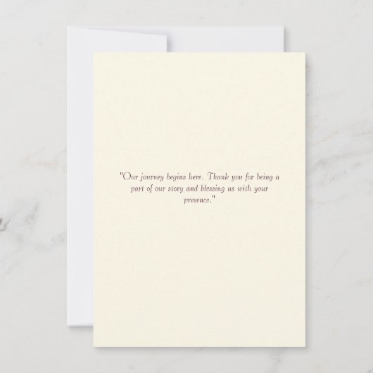 Vibrant Mandala & Gold Foil Desi Wedding Card Kaart (Achterkant)