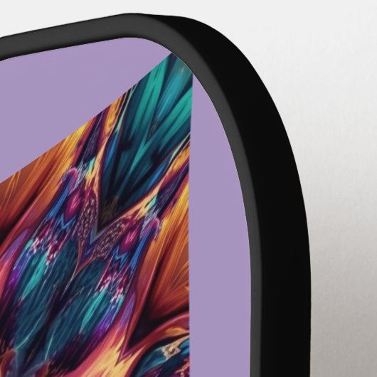 Vibrant Mandala Pickleball Paddle (Links Detail)