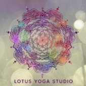 Vibrant Mandala Sacred Geometry Reiki Yoga Studio Raamsticker