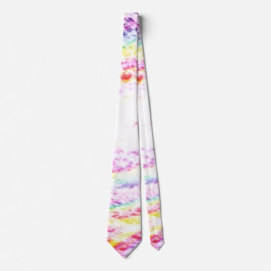 Vibrant Manic Tie Dye Stropdas (Voorkant)