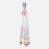 Vibrant Manic Tie Dye Stropdas (Achterkant)