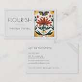 Vibrant Massage Therapy Symmetrisch Visitekaartje (Voorkant / Achterkant)