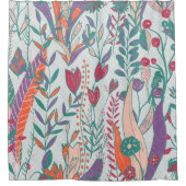 Vibrant Meadow Harmony Douchegordijn (Voorkant)