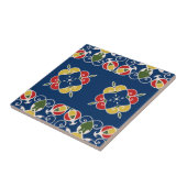 Vibrant Mediterranean Spanish Californian Style Tegeltje (Zijkant)