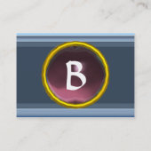 VIBRANT MEMORY3 MONOGRAM viool Visitekaartje (Achterkant)