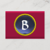 VIBRANT MEMORY3 MONOGRAM viool Visitekaartje (Achterkant)