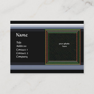 VIBRANT MEMORY MONOGRAM geel monogram Visitekaartje