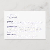 Vibrant Mexican Fiesta Style Rainbow Wedding Informatiekaartje (Voorkant)