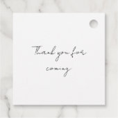 Vibrant Mexican Floral Fiesta Wedding Bedankjes Labels (Achterkant)