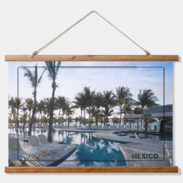 Vibrant Mexico Resort Hangend Wandkleed